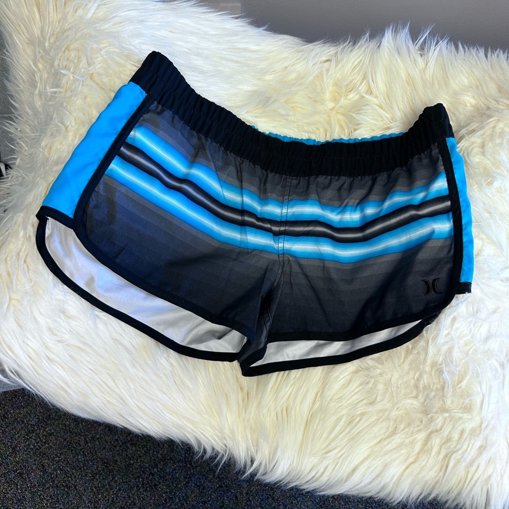 Hurley women’s trunks lg blue